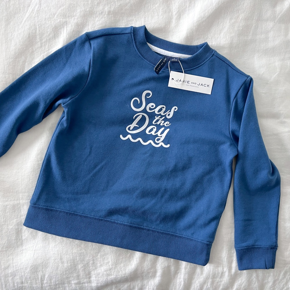 NWT Size 5 Janie & Jack Sweatshirt